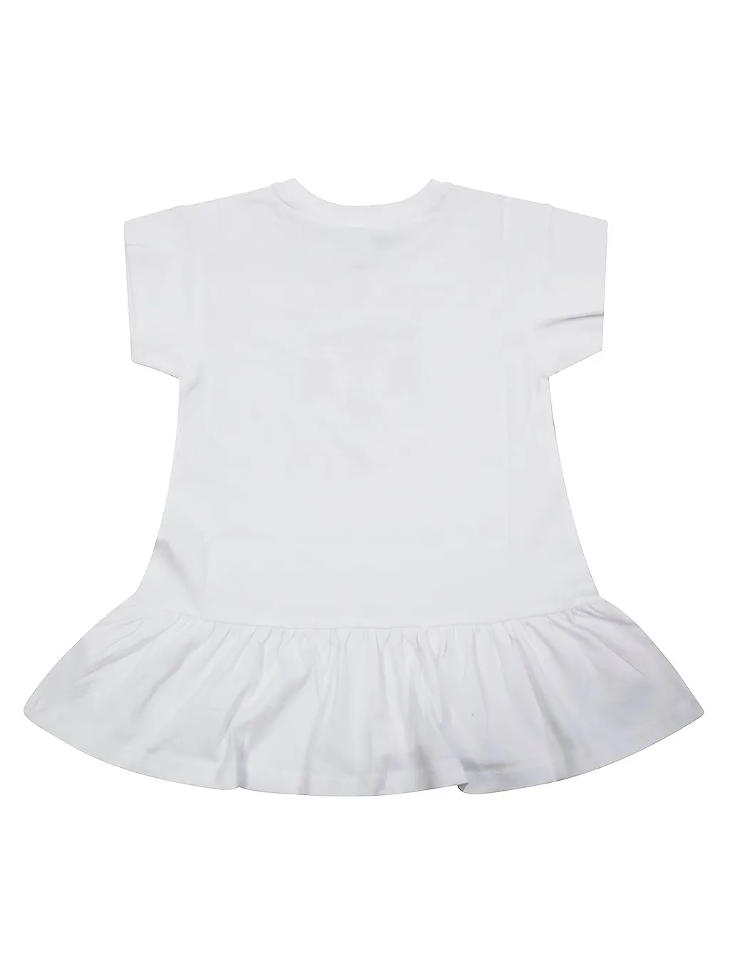 Kenzo Kids Tiger Printed Ruffle Hem Dress