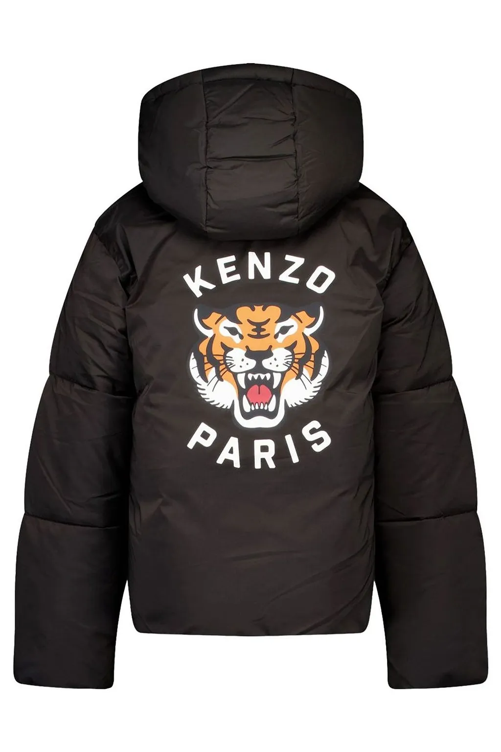 Kenzo Kids Zip-Up Padded Hooded Jacket