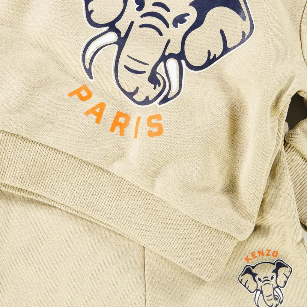 Kenzo Kids Two Piece Logo-Print Tracksuit Set