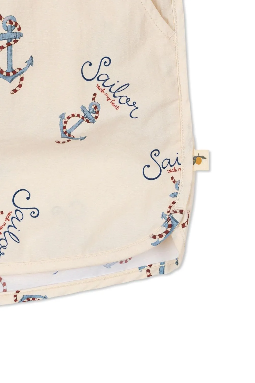 Sailor Print Swim Shorts
