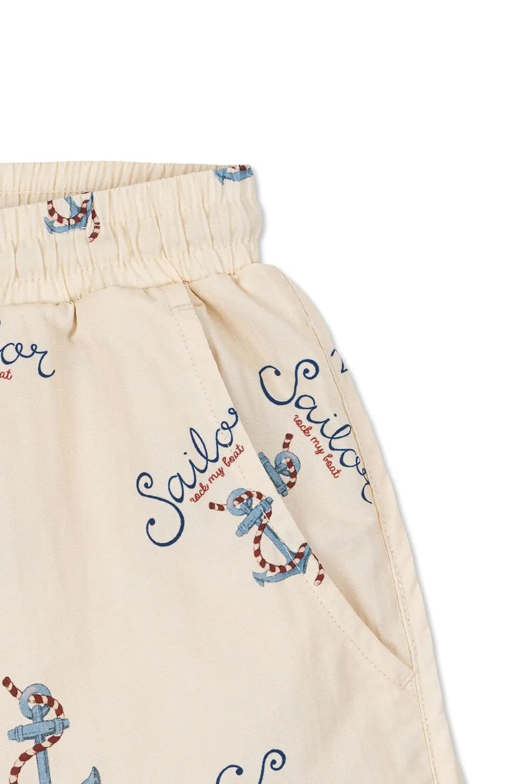 Sailor Print Swim Shorts