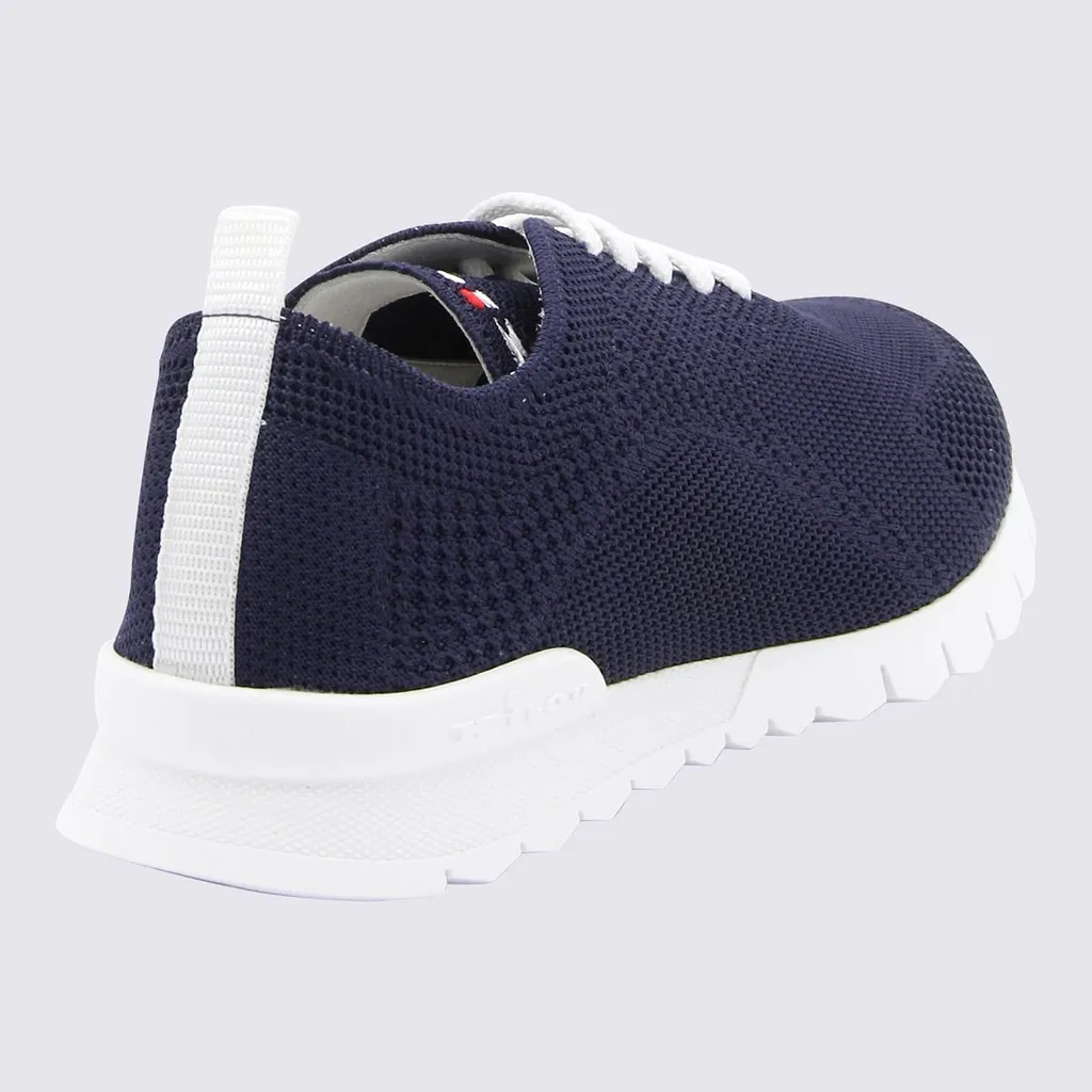 Kiton Fits Knit Low-Top Sneakers
