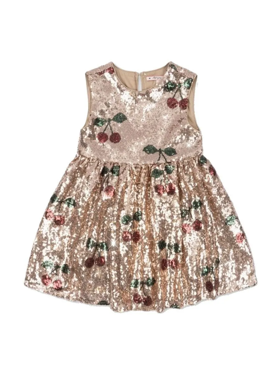 Konges Slojd Starla Sequin Cherry Dress