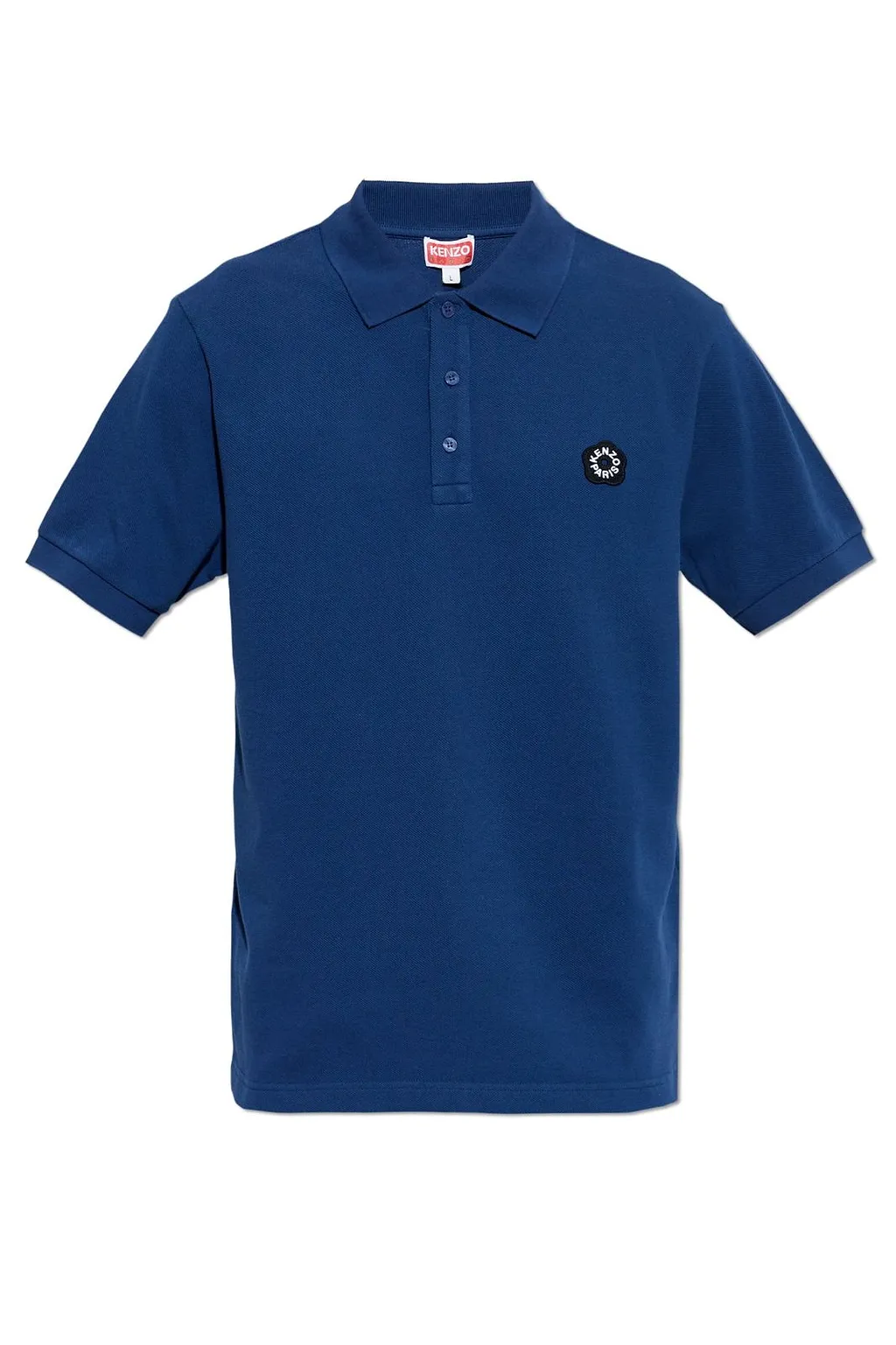 Kenzo Logo Embroidered Short-Sleeve Polo Shirt