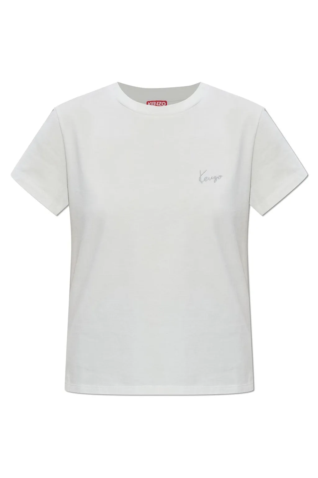 Kenzo Logo Embroidered T-Shirt