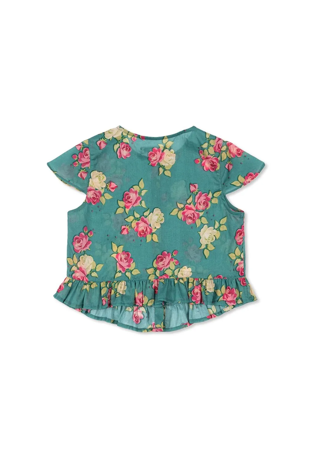 Konges Slojd Viola Floral Peplum Top