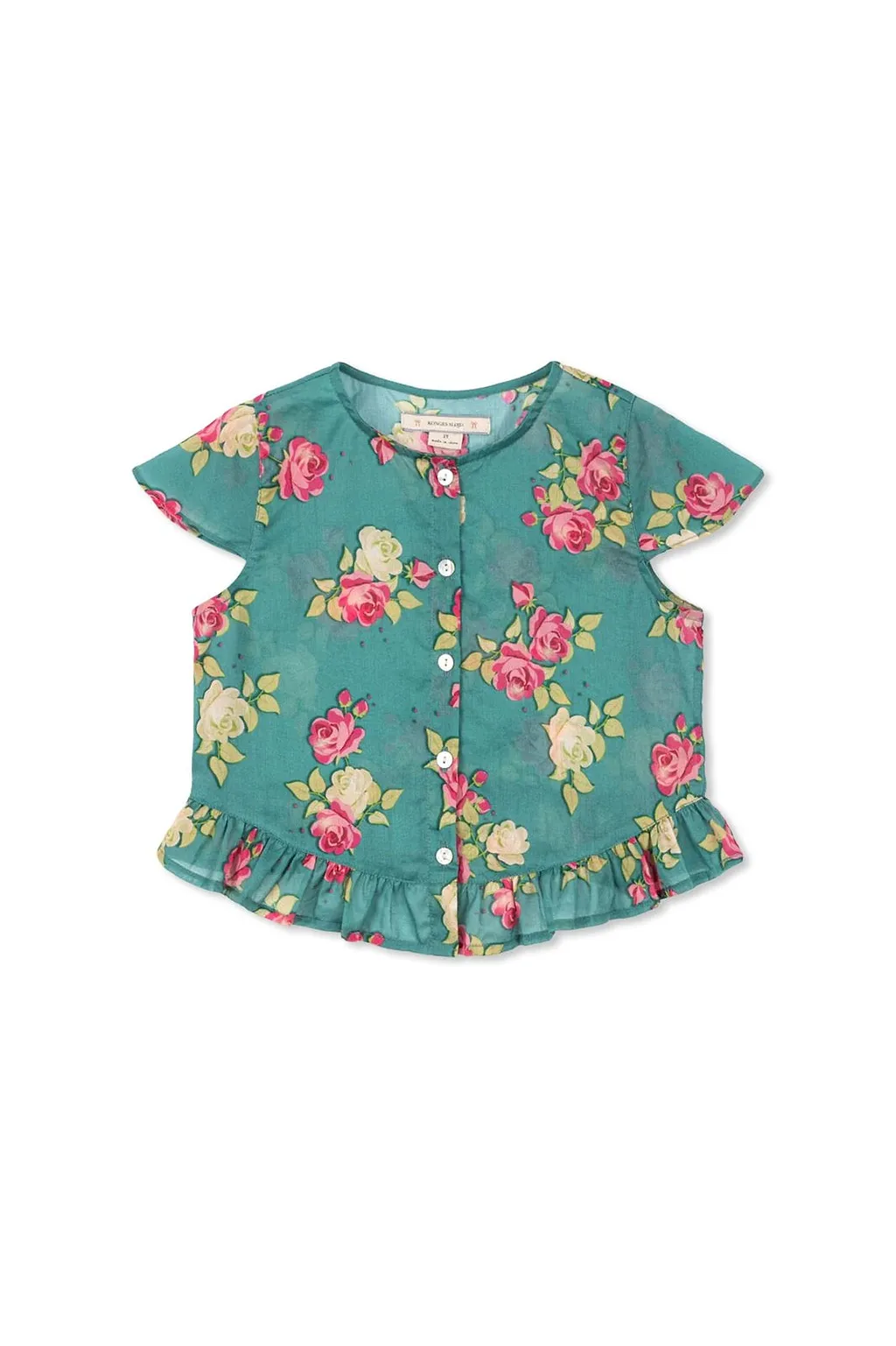 Konges Slojd Viola Floral Peplum Top