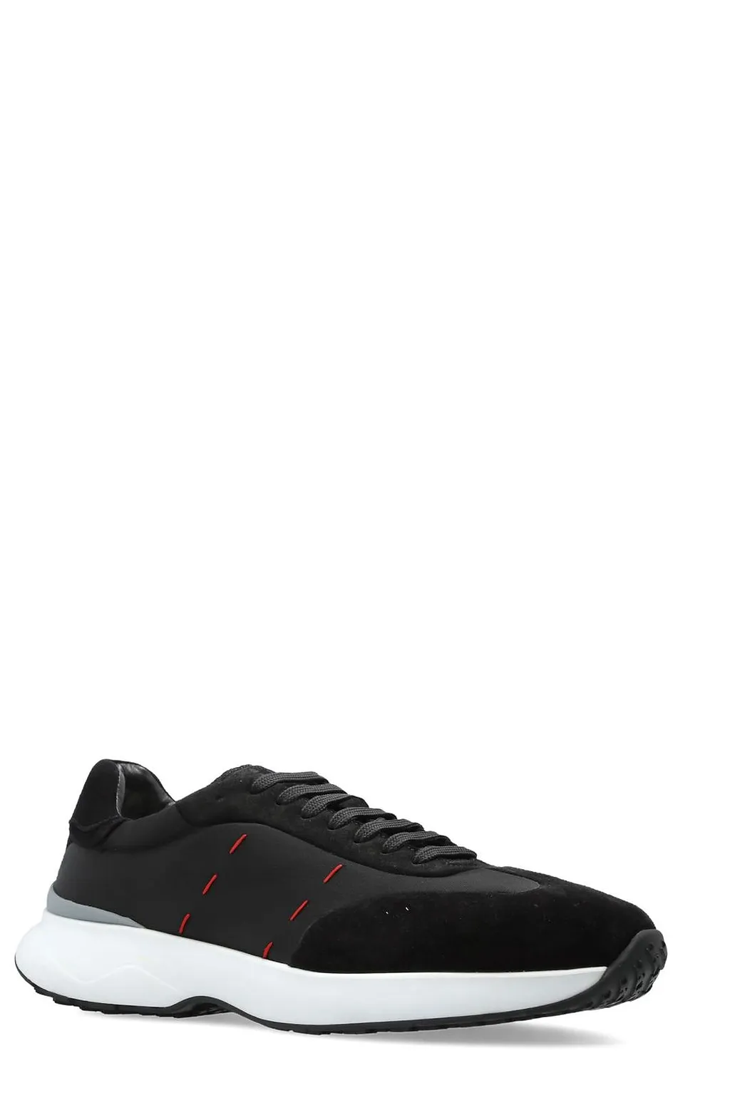 Kiton Logo Detail Low-Top Sneakers