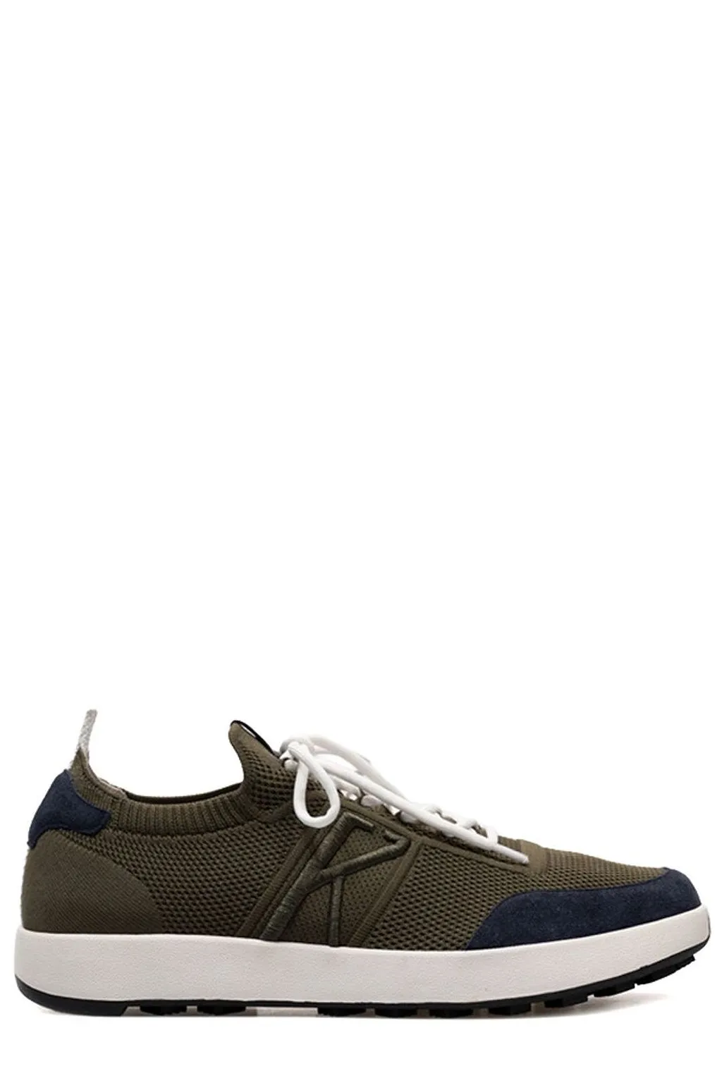 Kiton Logo Embossed Low-Top Sneakers