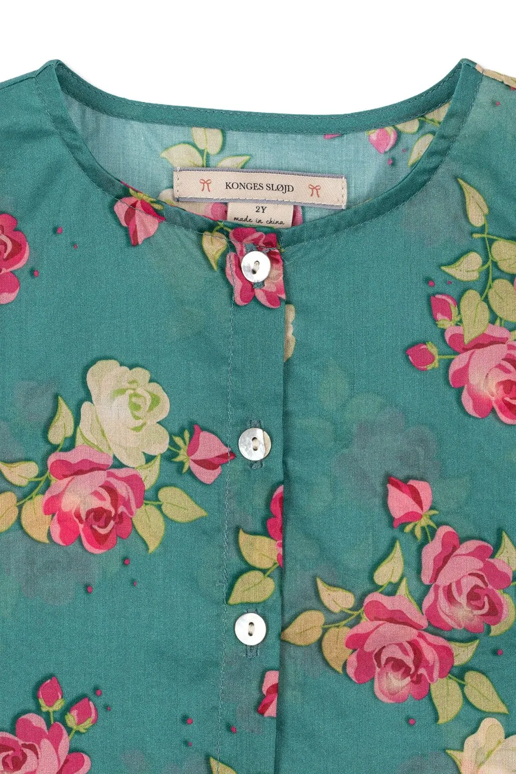 Konges Slojd Viola Floral Peplum Top