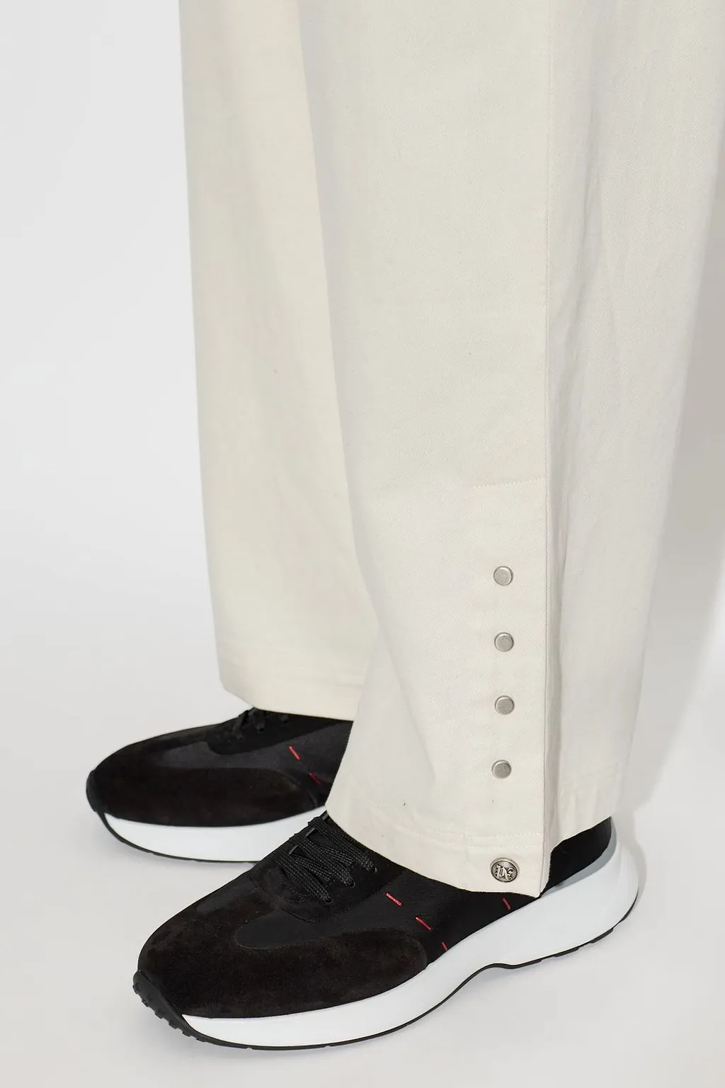 Kiton Logo Detail Low-Top Sneakers
