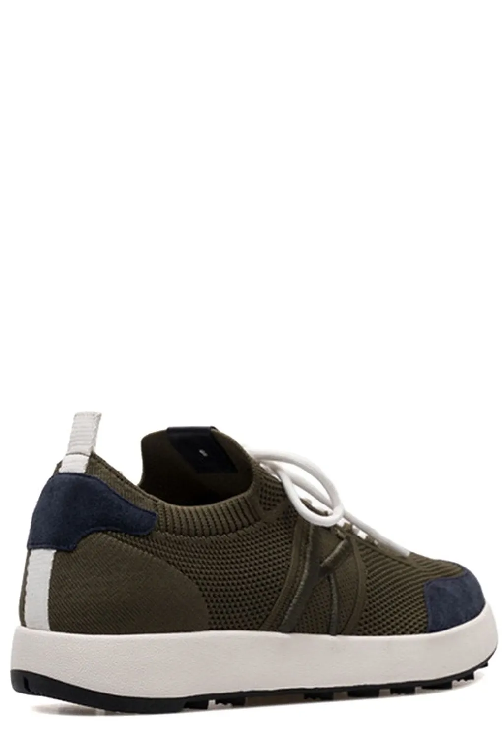 Kiton Logo Embossed Low-Top Sneakers
