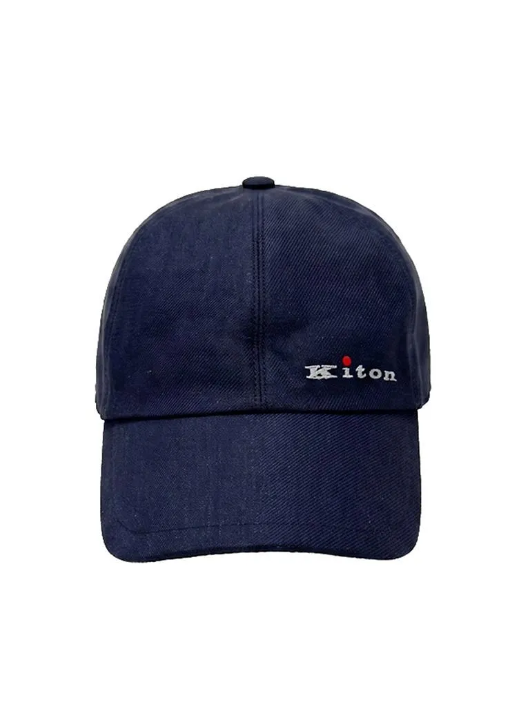 Kiton Logo-Embroidered Baseball Cap
