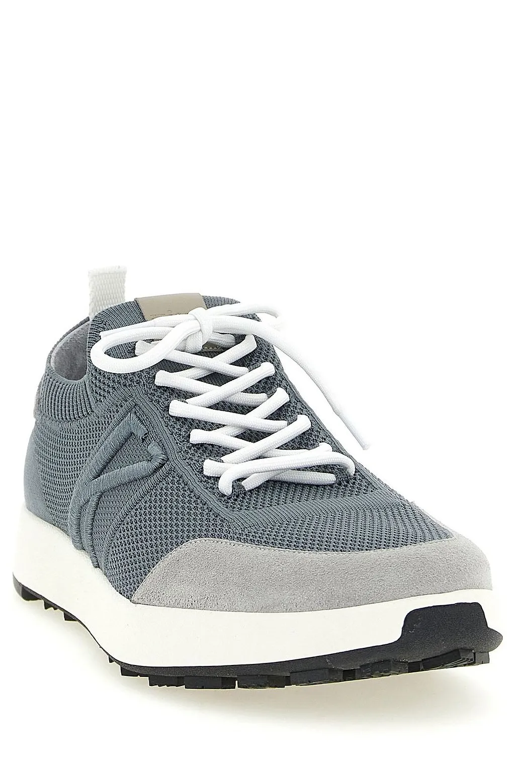 Kiton Logo Embossed Low-Top Sneakers