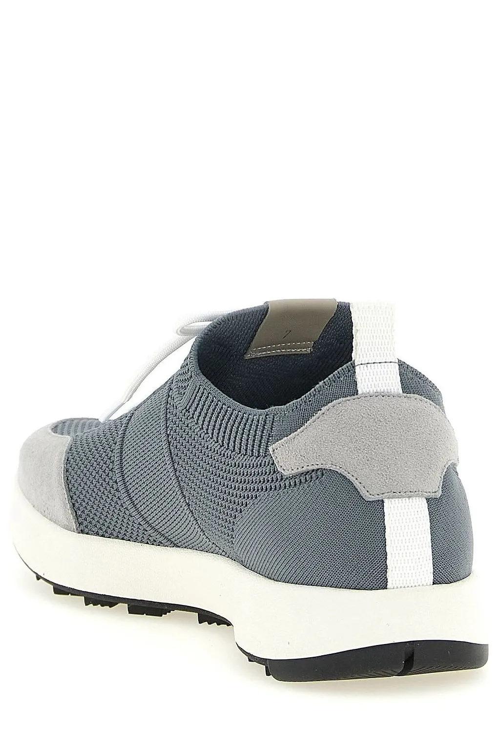 Kiton Logo Embossed Low-Top Sneakers