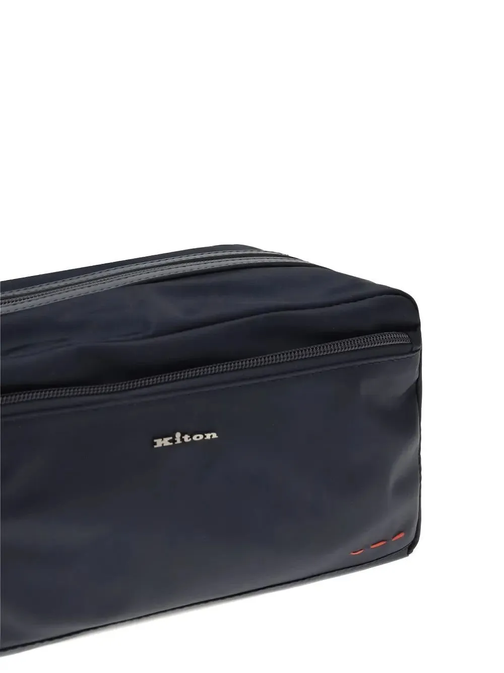 Kiton Logo Lettering Beauty Case