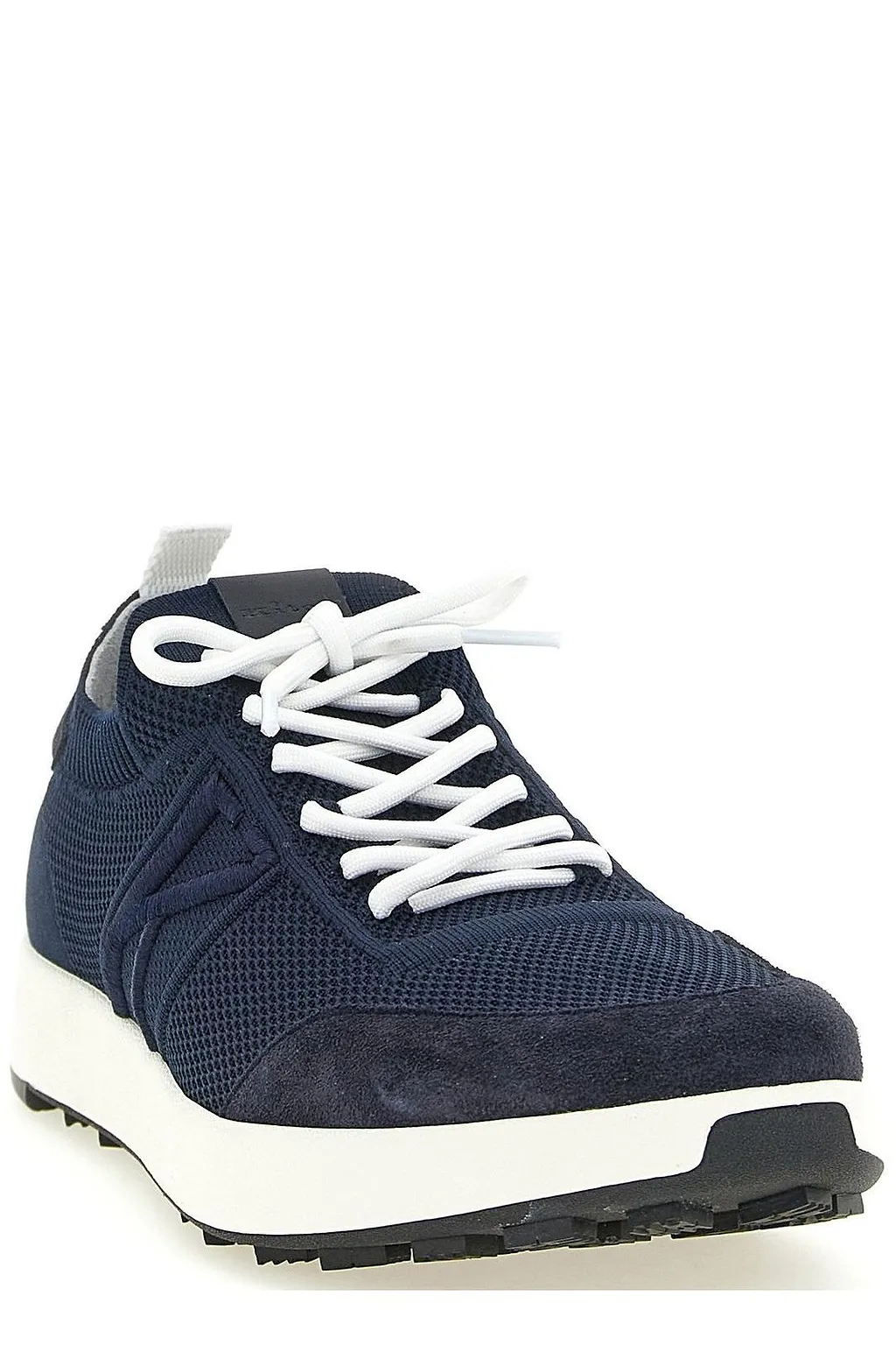 Kiton Logo Embroidered Low-Top Sneakers