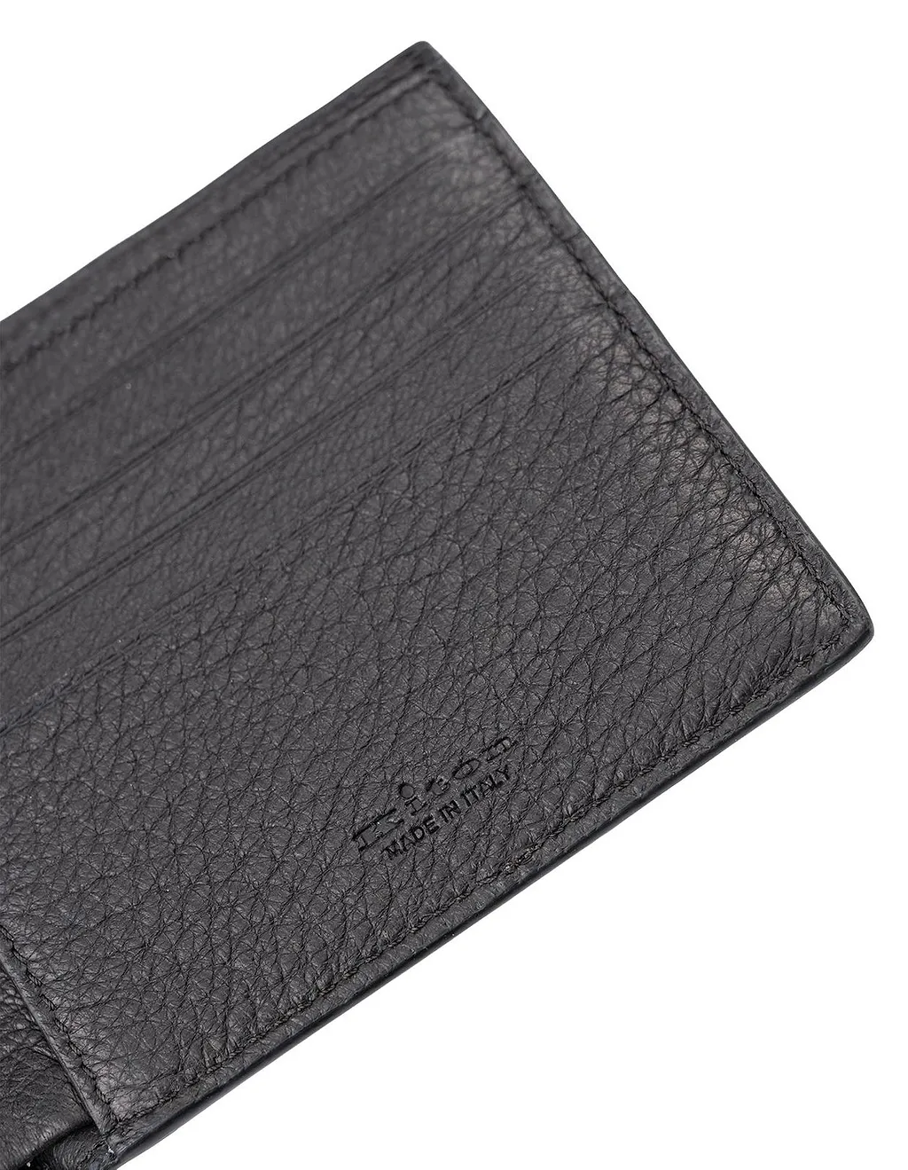 Kiton Logo Lettering Bi-Fold Wallet