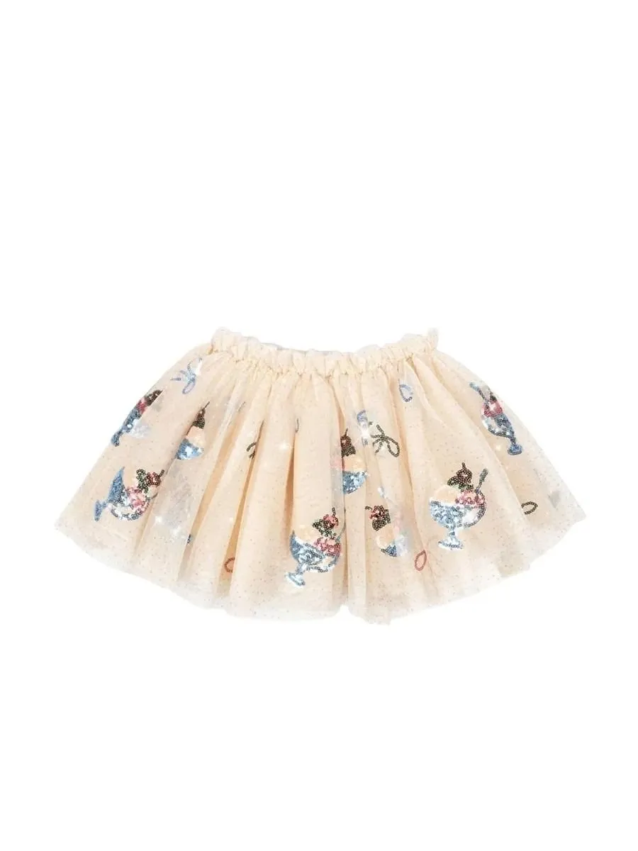 Yvonne Sequin Tulle Skirt