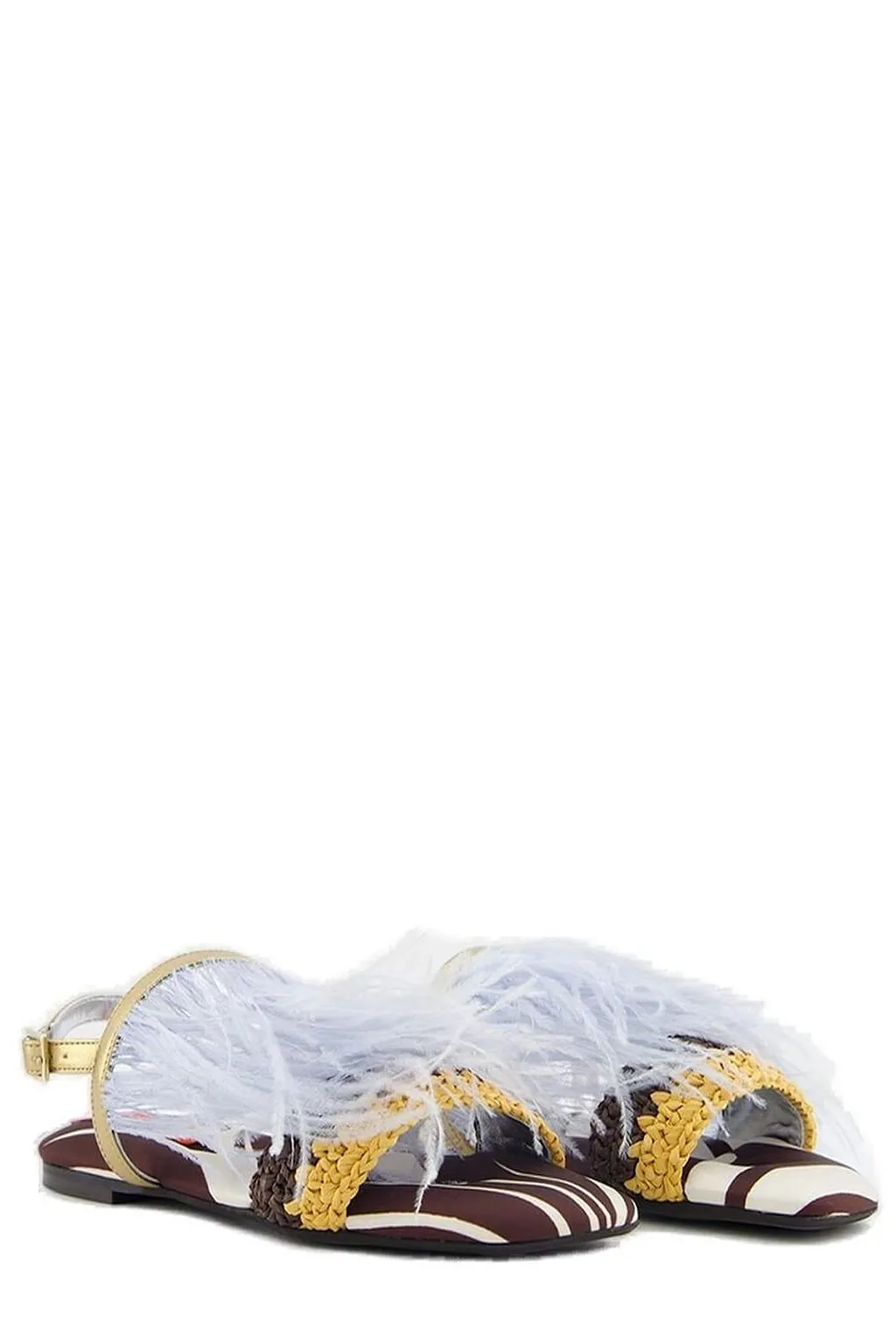 Feather Sandals