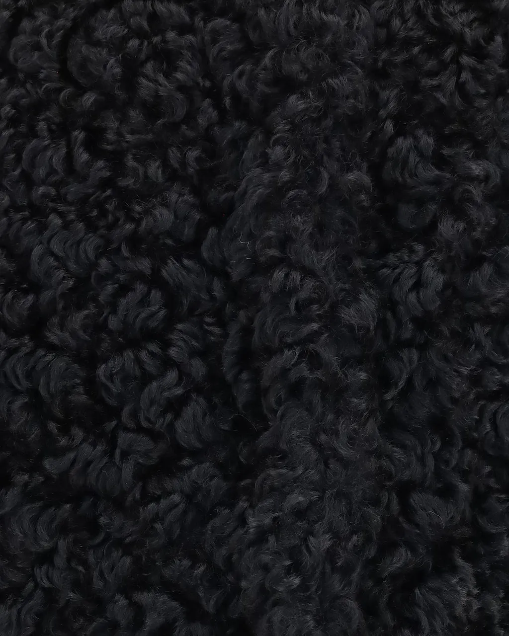 Kristina Ti Curly Plush Short Coat