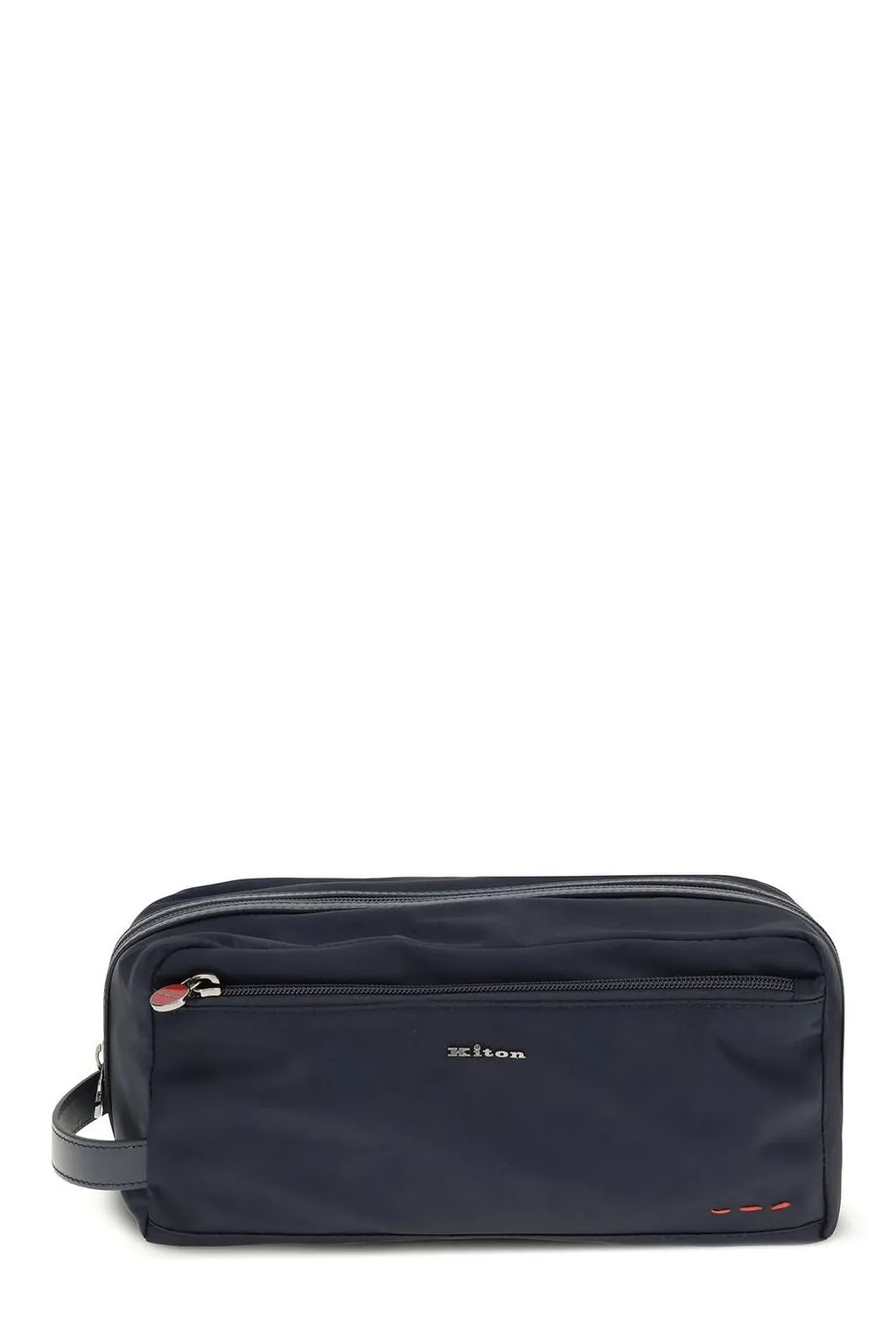 Kiton Logo Plaque Beauty Case