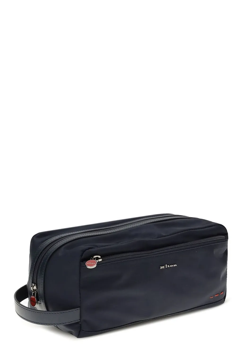 Kiton Logo Plaque Beauty Case