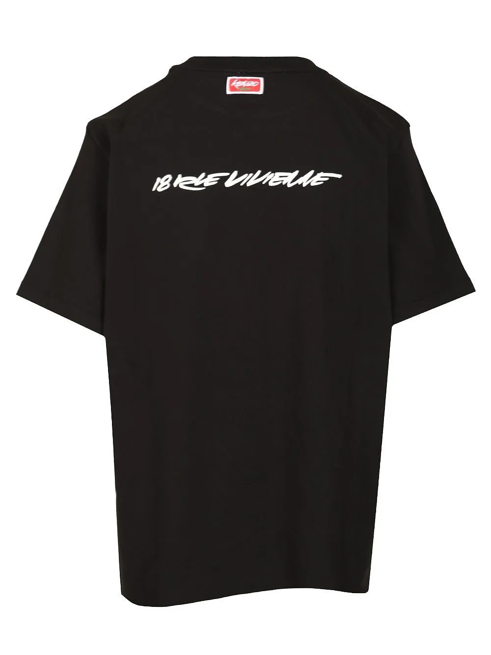 Kenzo Logo Printed Crewneck T-Shirt