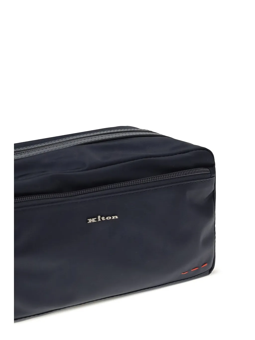 Kiton Logo Plaque Beauty Case