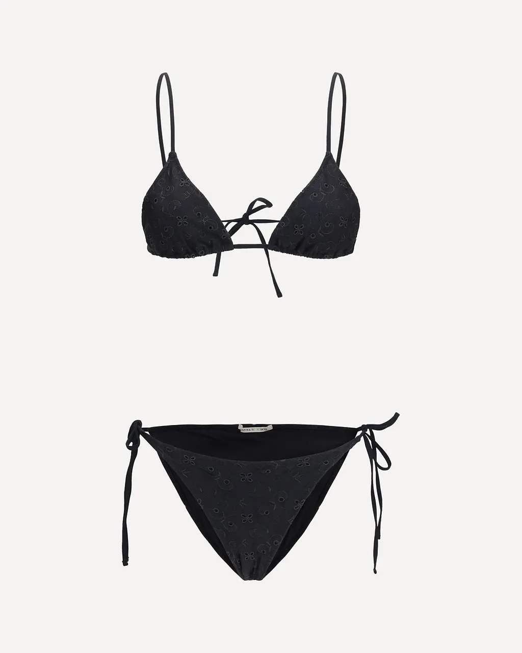 Kristina Ti Embroidered Triangle Bikini