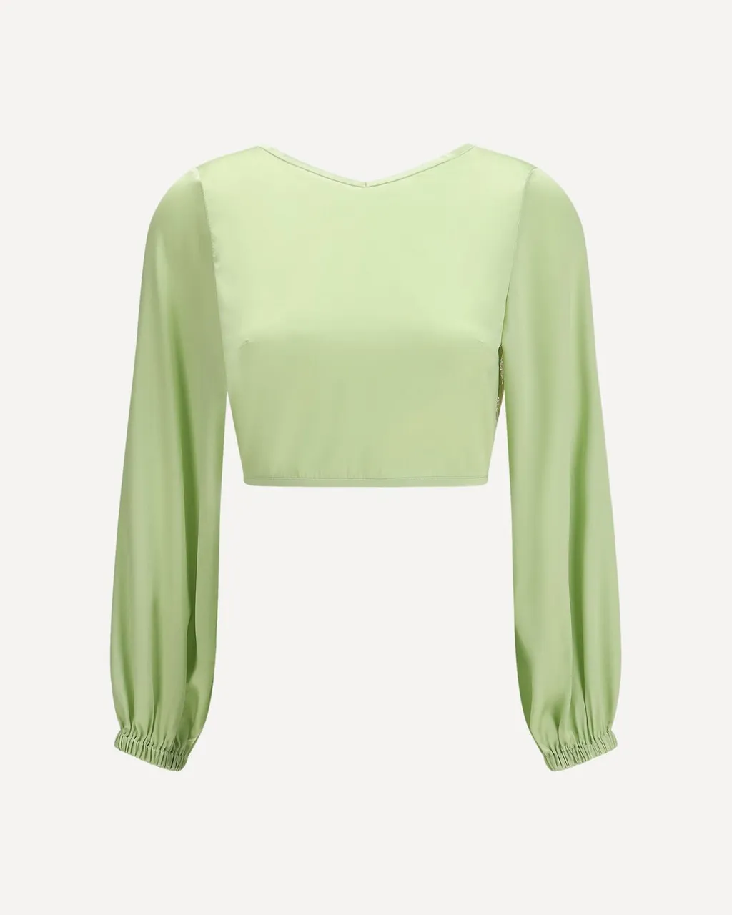 Kristina Ti Lace Back Tie V-Neck Top
