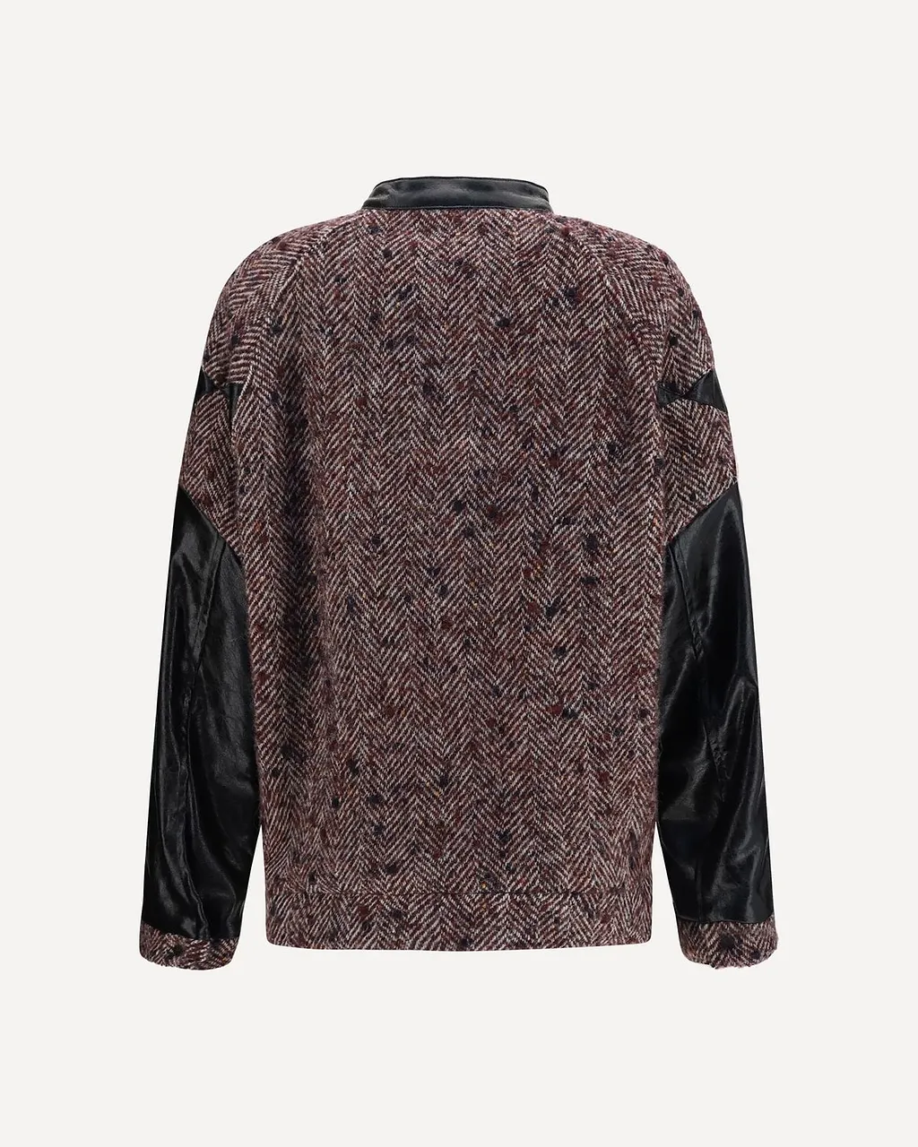 Herringbone Panelled Jacket