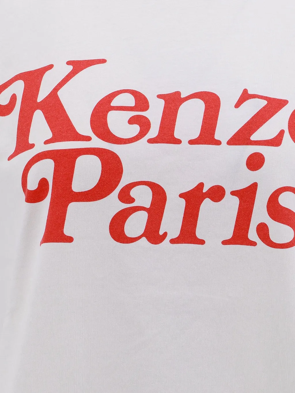 Kenzo Logo Printed Crewneck T-Shirt