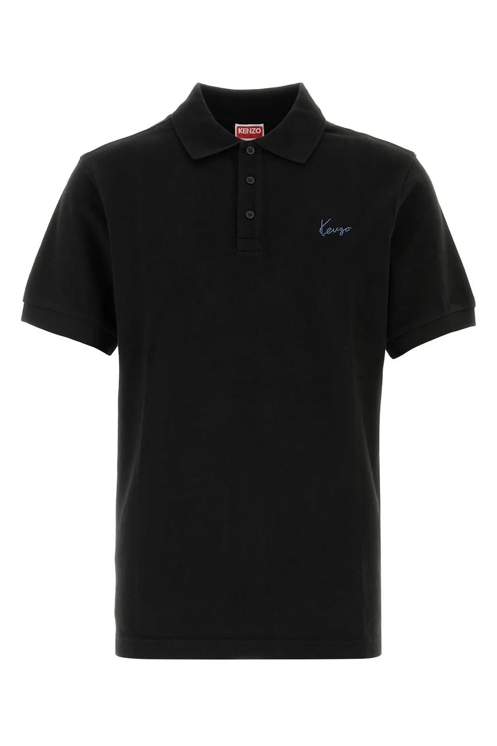 Kenzo Signature Embroidered Slim Polo Shirt