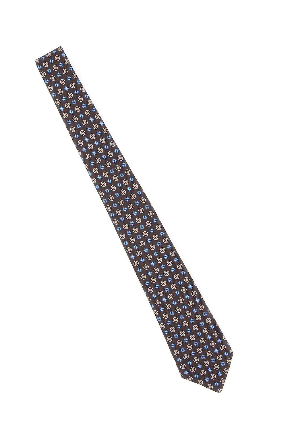 Kiton Micro Pattern Silk Tie
