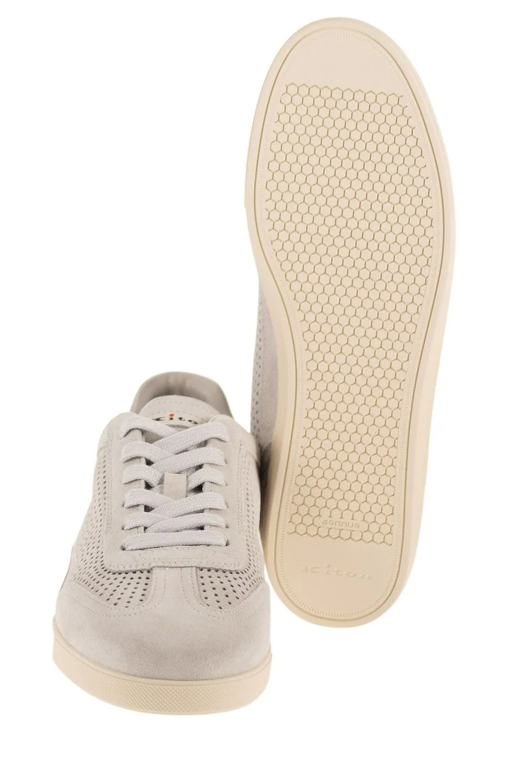 Kiton Perforated Low-Top Sneakers