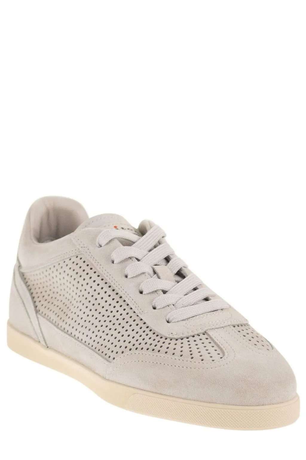 Kiton Perforated Low-Top Sneakers