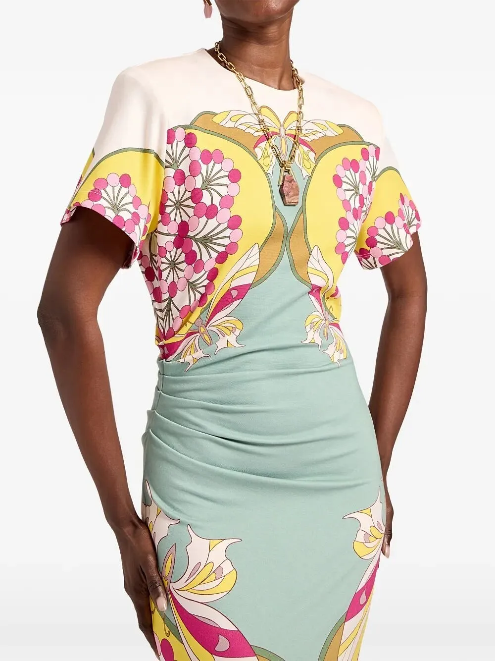 La Doublej PlacÉE Lela Printed Dress