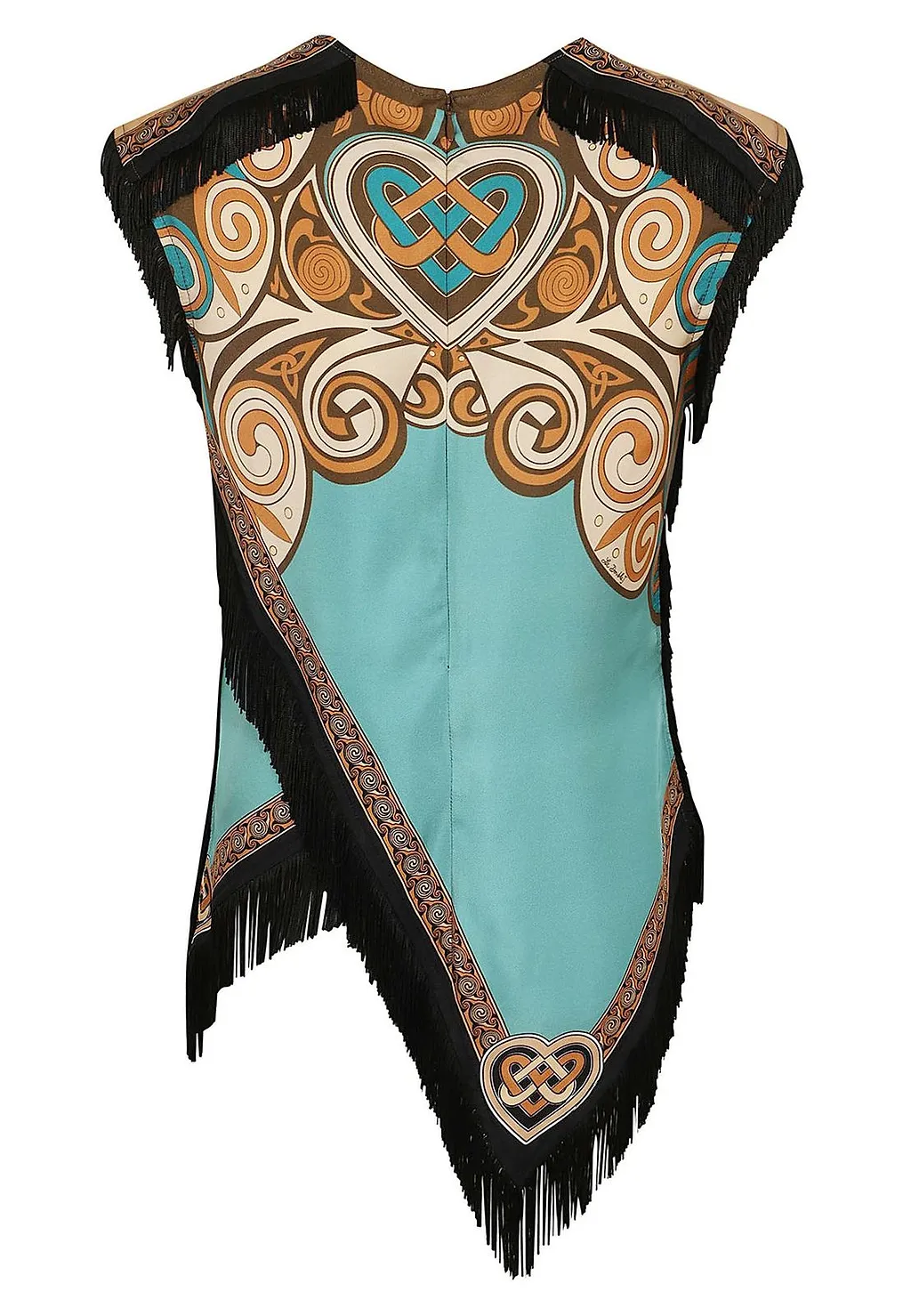 La Doublej Printed Scarf Top