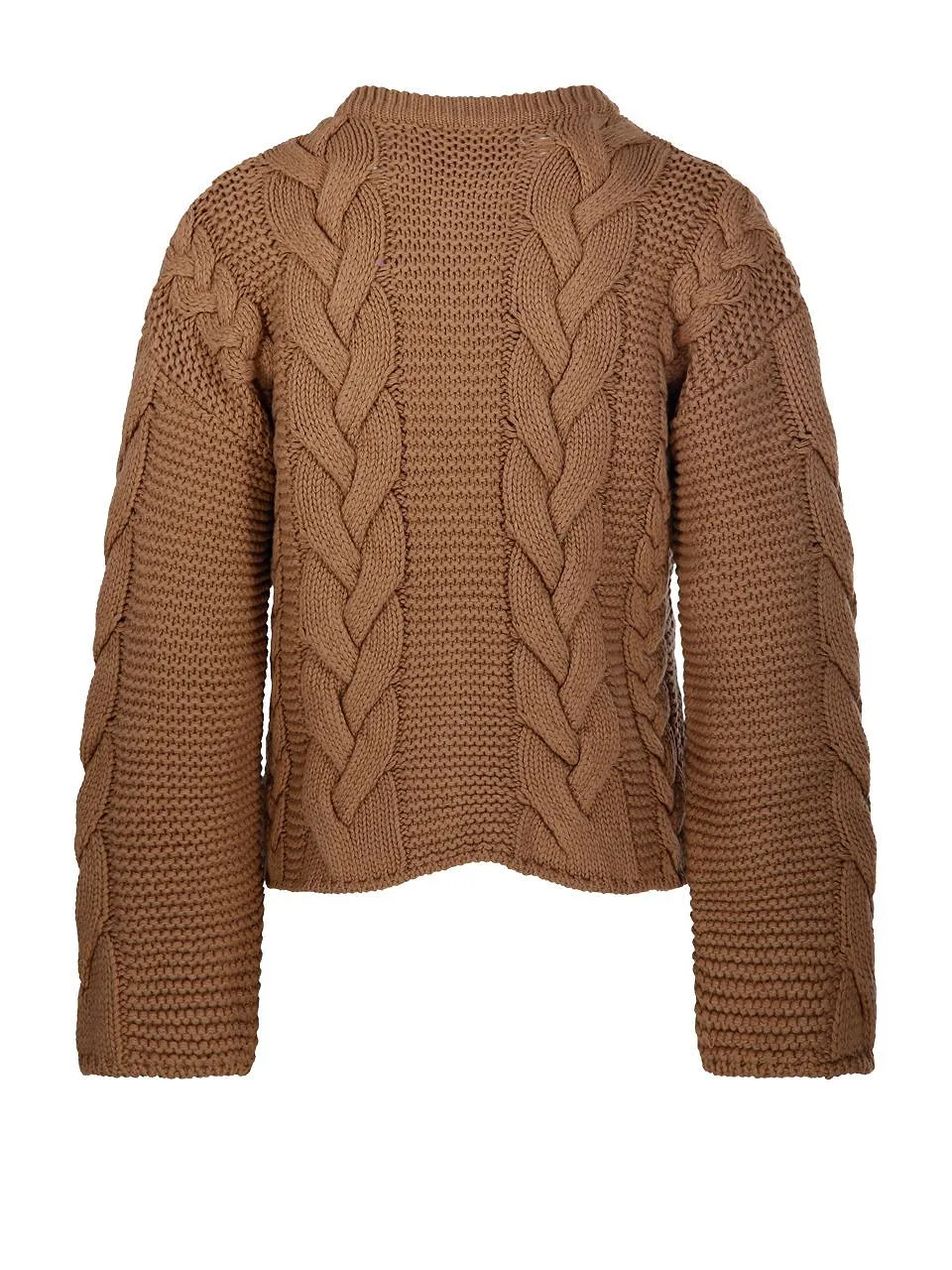 La Doublej Portrait Cable Knit Cardigan