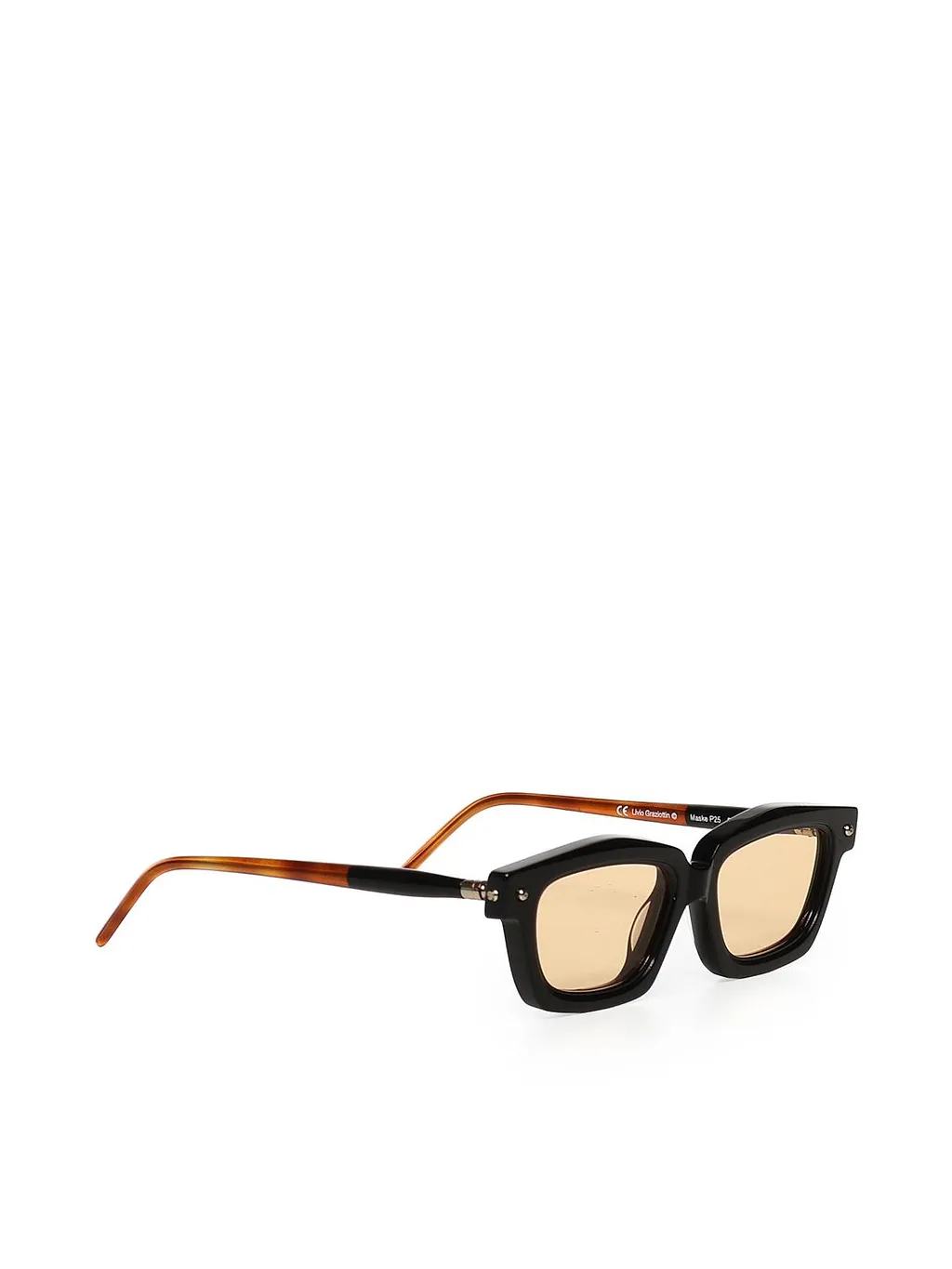 Kuboraum Rectangular Acetate Sunglasses
