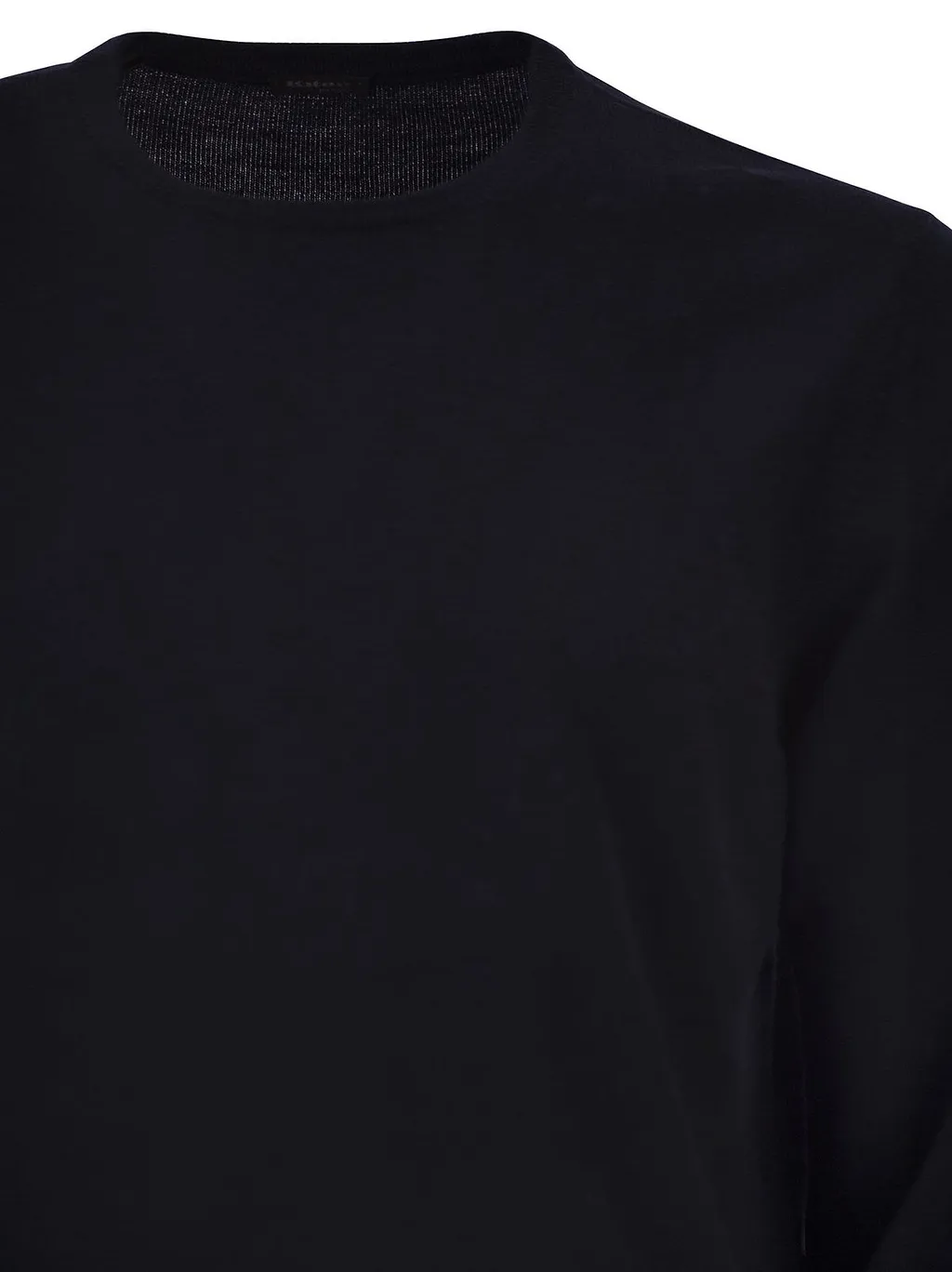 Kiton Ribbed Hem Crew Neck Knitted Sweater