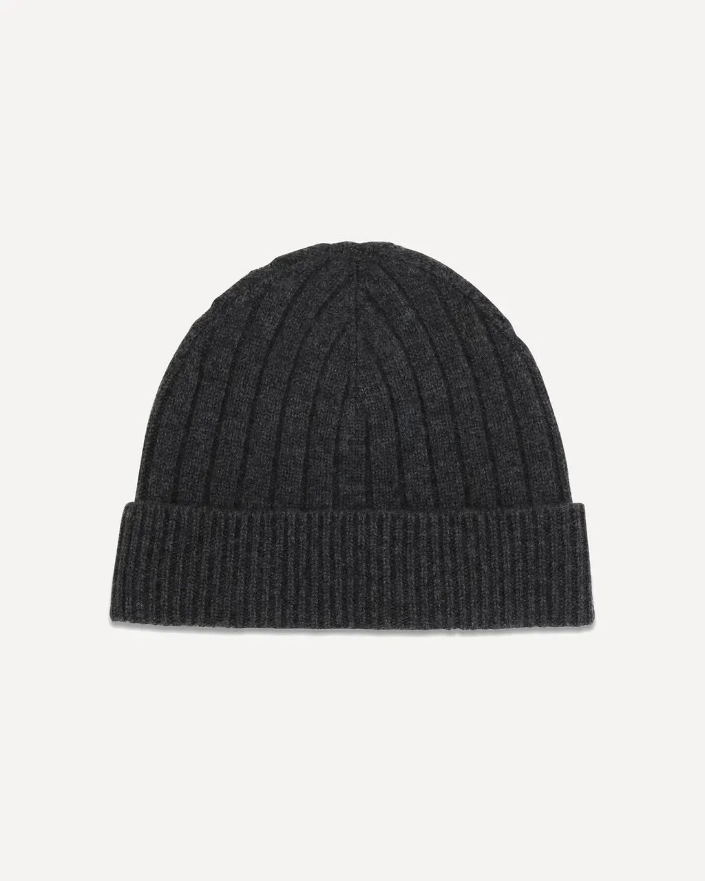 Kiton Ribbed Logo Beanie Hat