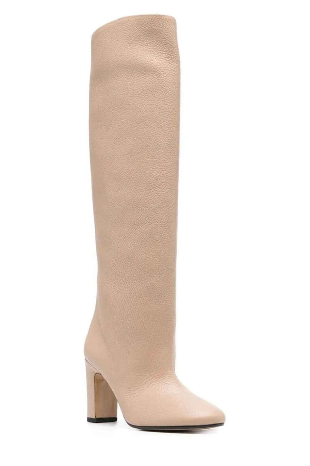 Kiton Round Toe Knee-High Boots