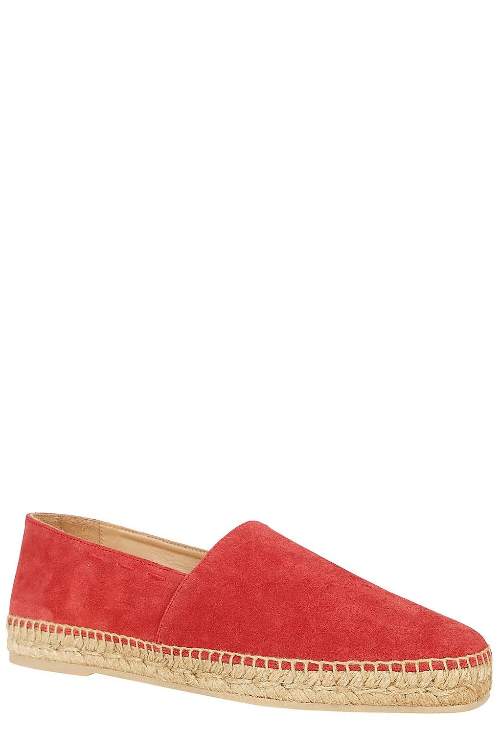 Kiton Round Toe Slip-On Espadrilles