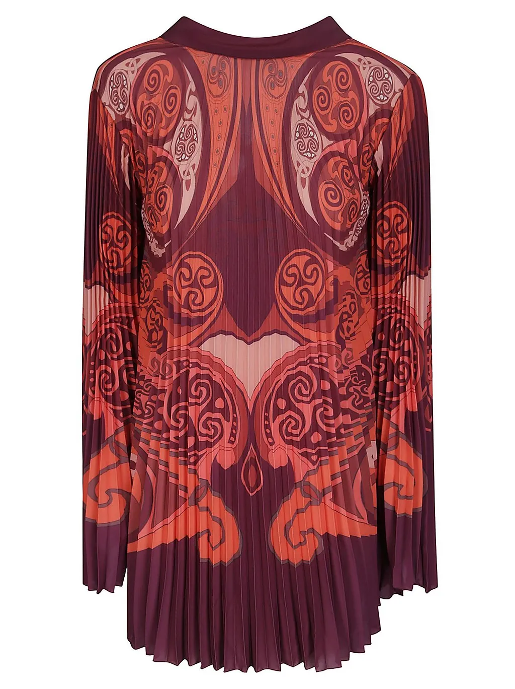 La Doublej Twirling Tunic Pleated Top