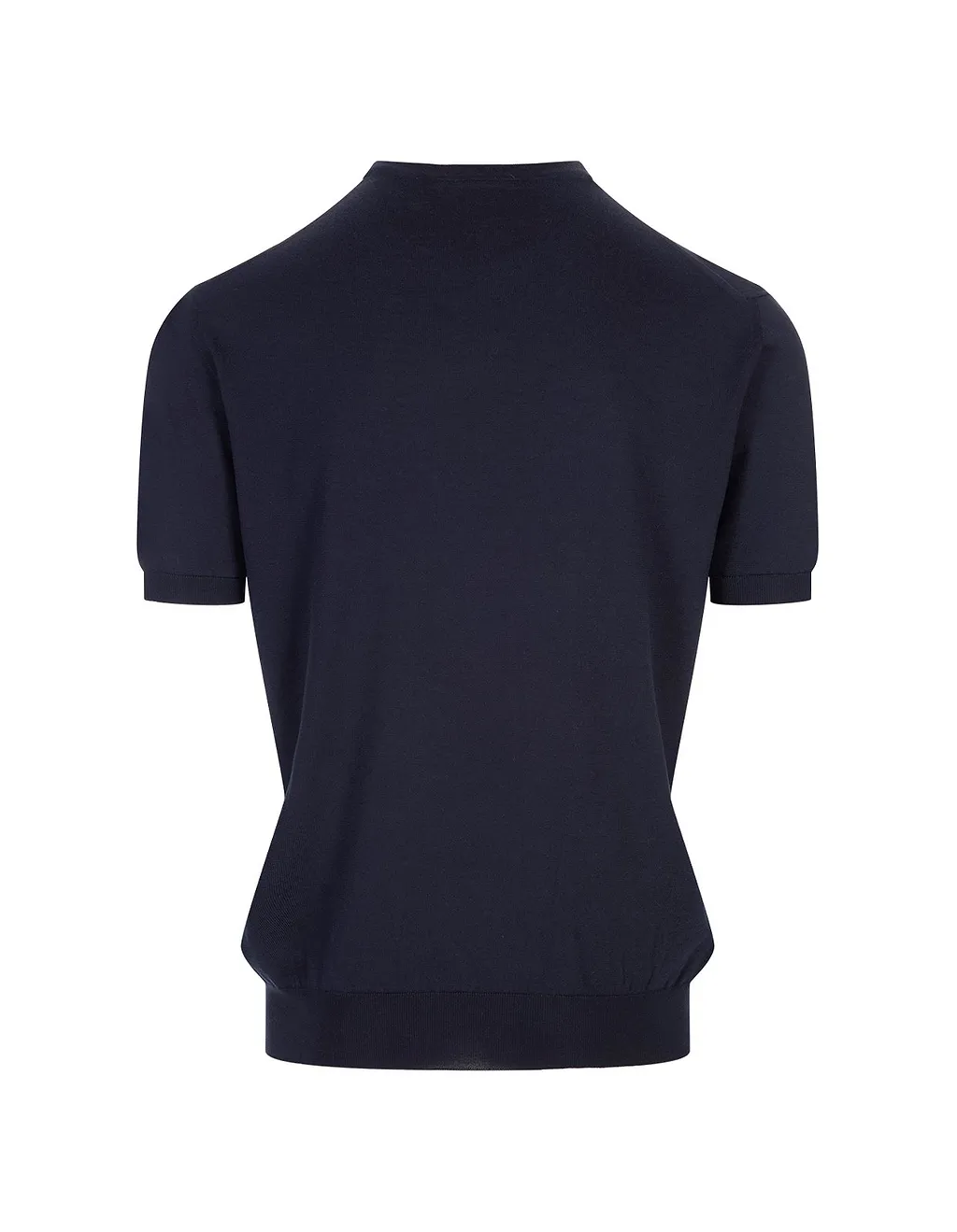 Kiton Short-Sleeved Crewneck Knitted T-Shirt
