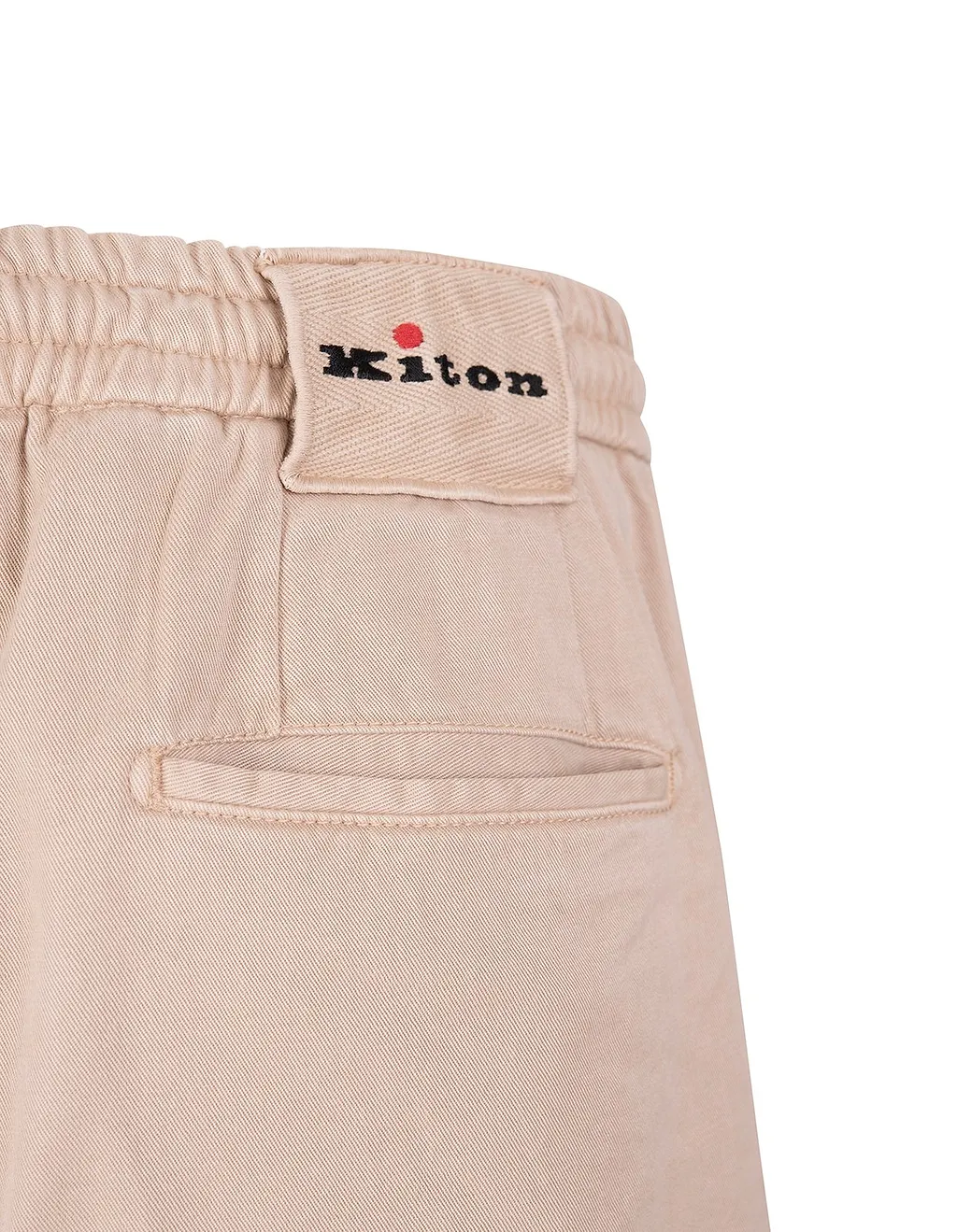 Kiton Straight-Leg Elasticated Waist Trousers