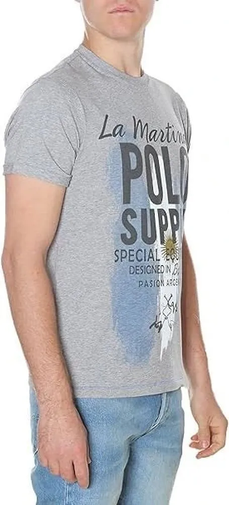 La Martina Printed Crewneck T-Shirt