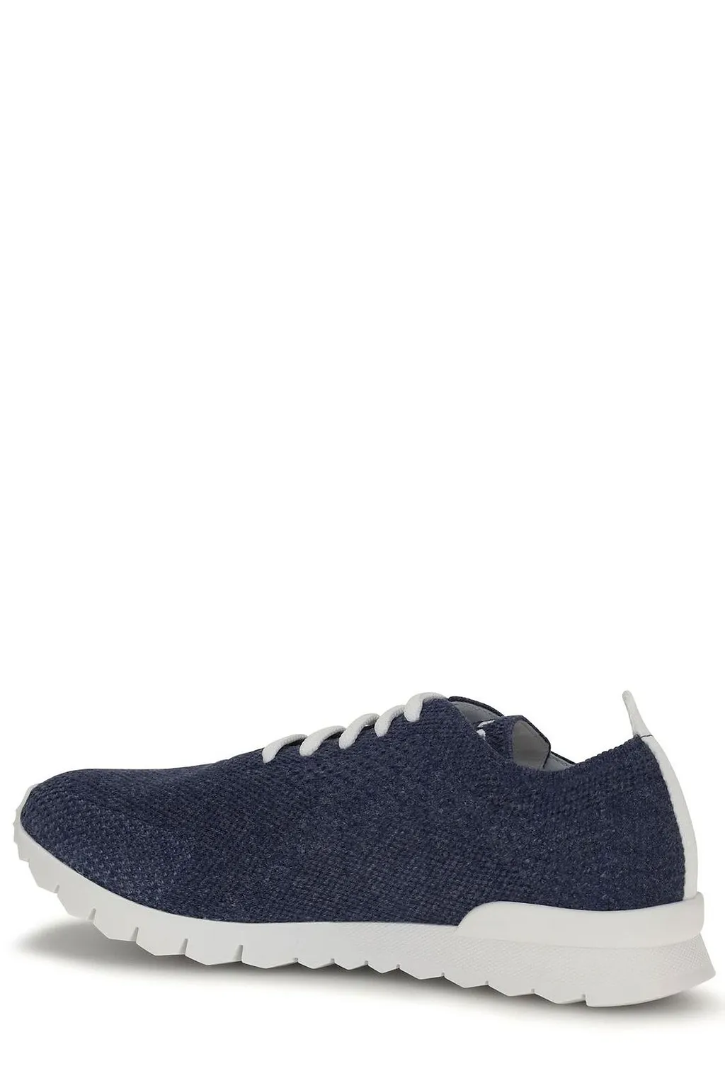 Kiton Stretch-Knit Low-Top Sneakers